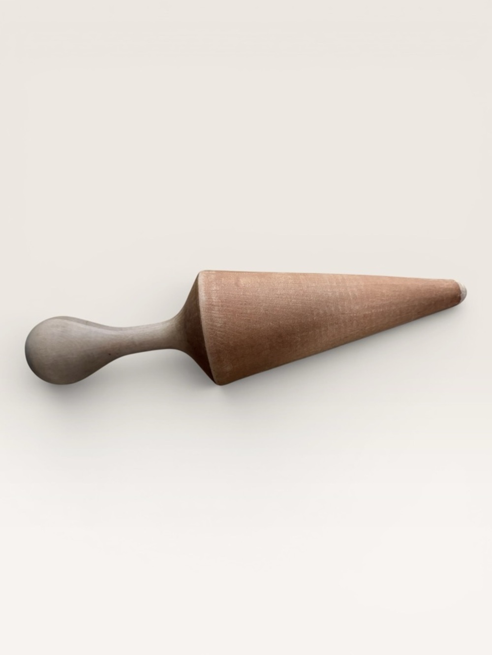 Vintage 1950’s Wooden Cone-Shaped Pestle/Masher